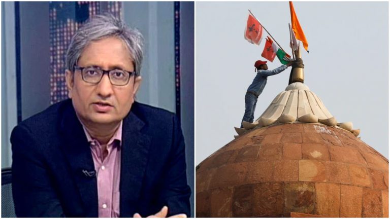 Live TV vs edited upload: How NDTV’s Ravish Kumar gave leeway to rioting mob at Red Fort on Republic Day