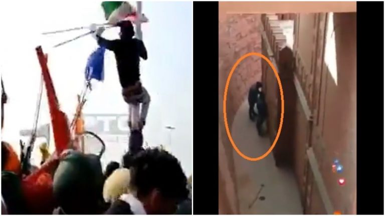 Watch: Tractor rally rioters had urinated on the walls of Red Fort on Republic Day
