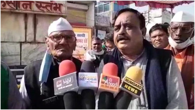 Watch: ‘Farmer leader’ threatens to blow up RSS headquarters in Nagpur and kill Dr Mohan Bhagwat
