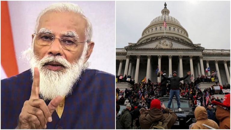 ‘Allow peaceful transfer of power’: PM Modi advises the United States amidst violent power struggle in Washington