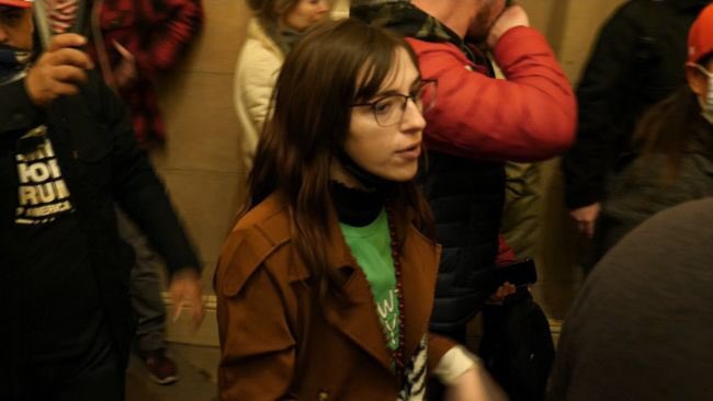 Riley June Williams arrested on allegations of stealing Nancy Pelosi's laptop