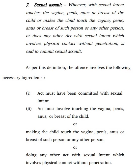 The sexual assault definition Bombay High Court cited to deliver verdict