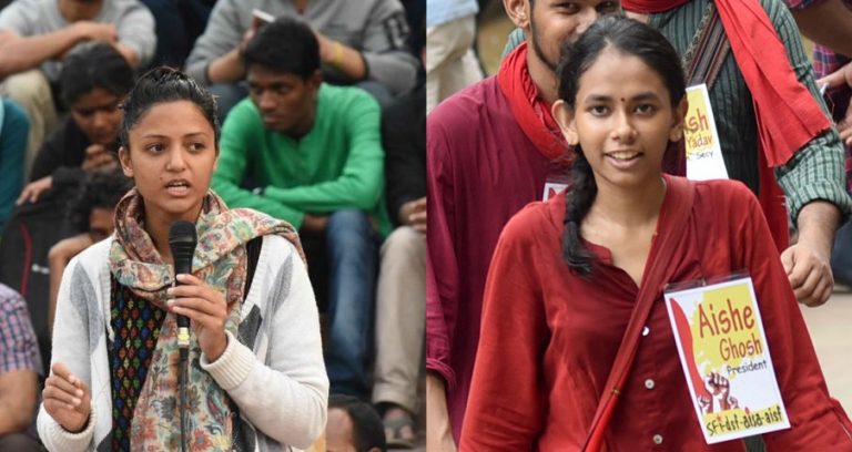 JNU fines Aishe Ghosh and other students for illegally entering JNU hostel by breaking locks, Shehla Rashid jumps into the fray to foment trouble