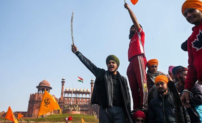 Tractor Prade violence by Khalistanis at Red Fort on Republic Day, Khalistan 2.0