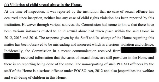 Child Sex Abuse at Umeed Aman Ghar