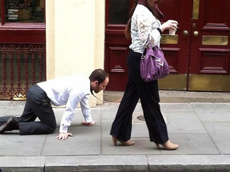 Canada: Woman puts husband on a leash like a dog, ‘walks’ him to evade curfew rules