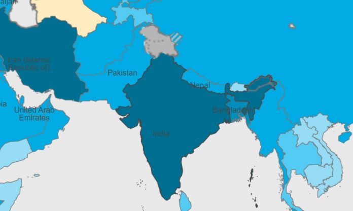 WHO distorts Indian map, separates Ladakh, Jammu and Kashmir, from rest ...