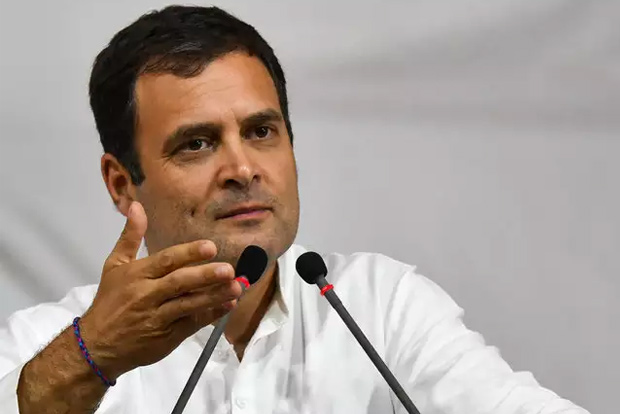 Rajasthan Congress govt did not allow us to enter Jaipur: Farmers tear Rahul Gandhi’s posters and show black flags to his convoy