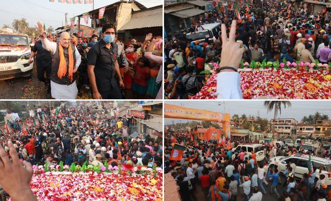 ‘Not one TMC goon would dare to enter the booth and stop voters from voting’, Home Minister Amit Shah promises violence-free assembly elections in West Bengal
