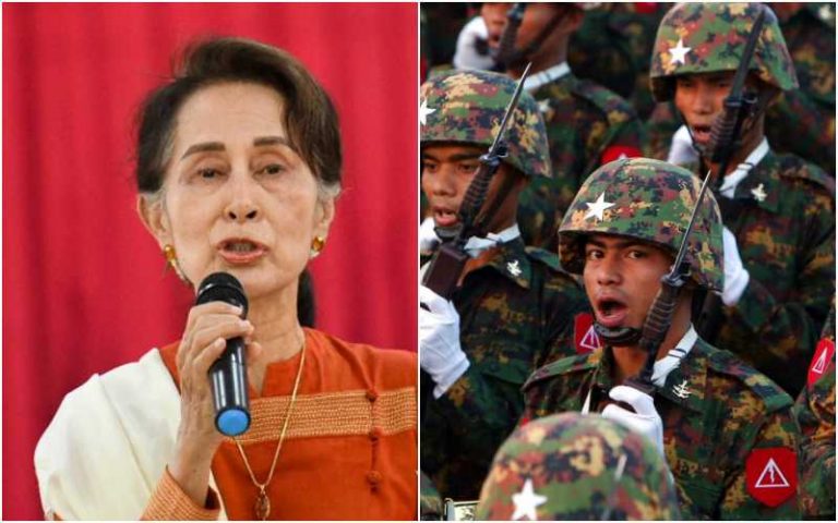 Myanmar: Activists paint streets red in protest against Military coup amidst rising death toll