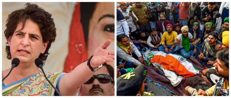 Congress continues to spread lies about rioter Navreet’s death, now Priyanka Gandhi goes to meet the family