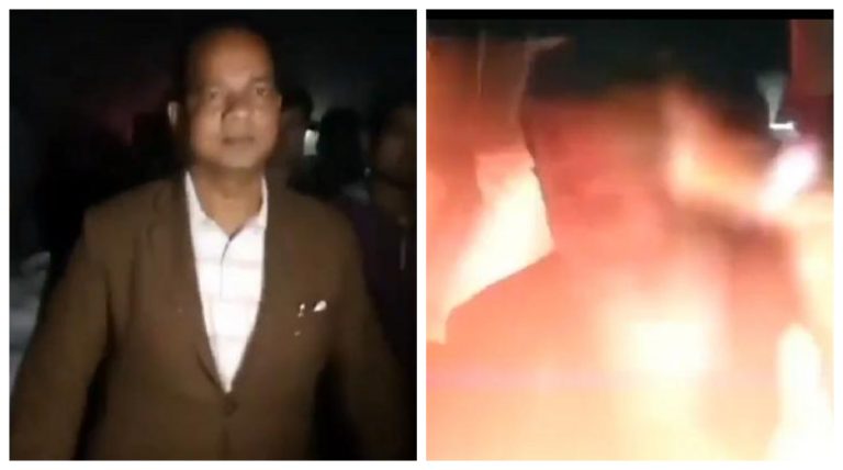 Bengal: Bomb attack on labour Minister Jakir Hossain in Jangipur, explosion caught live on camera