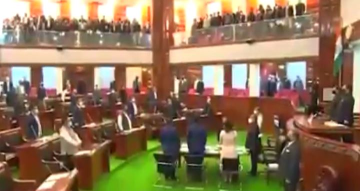 58 years after Nagaland became a state, Jana Gana Mana played in the assembly for the first time this month