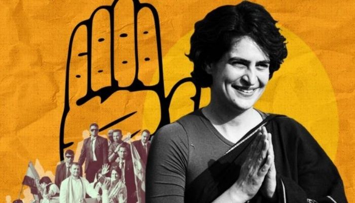 Priyanka Gandhi lies, gets caught, Congress lies about Priyanka Gandhi lying, get caught again