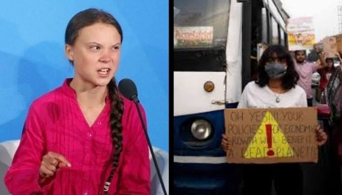 Whatsapp chat between Disha Ravi and Greta Thunberg