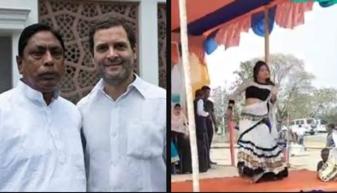 Jharkhand: Congress anti-farm law rally witnesses item dance number