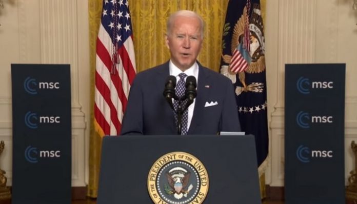 Watch: US President Joe Biden fumbles during speech, says the N-word