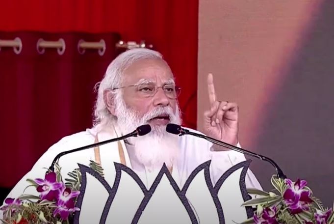 ‘West Bengal people fed up with ‘cut’ culture, made up their mind for ‘asol poriborton’: PM Modi addresses a sea of people in Hooghly