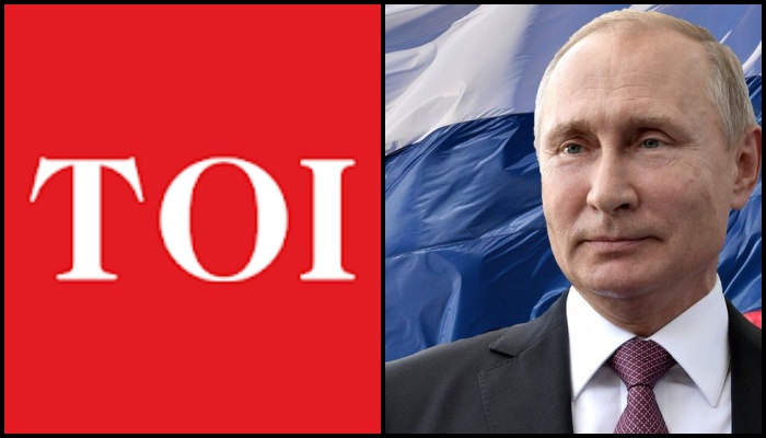 Times of India criticises ‘Putinist model’ to pull India down, apologises to Russia for disrespecting their national symbol: Details
