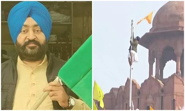 Delhi police arrest Dharmendra Singh Harman who raised the religious flag at Red Fort during Republic Day violence
