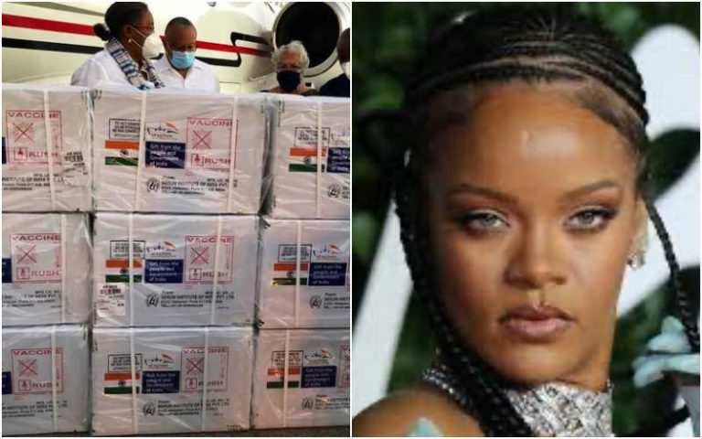 India donates vaccines to Rihanna’s home country Barbados, a week after she fanned anti-India propaganda over farm laws