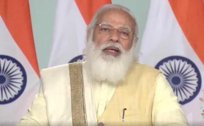 PM Modi on Tuesday laid the foundation stone of Maharaj Suheldev Memorial in UP's Bahraich