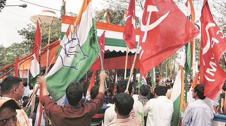 Staring at obliteration, communists find God: Man dressed as Shiva campaigns for uber-secular CPIM and the lessons it has for political parties