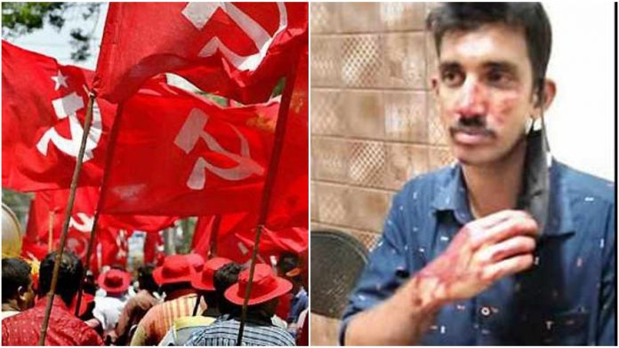 Communist Party workers attack policemen to free party leader from custody, injure four