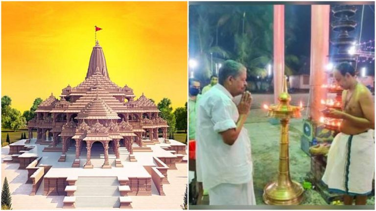 Kerala Congress leader inaugurates Ram Mandir fund collection drive, Communists see red