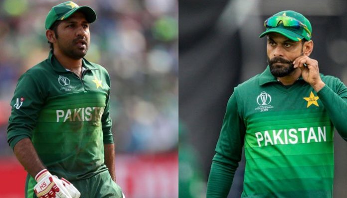 Sarfaraz Ahmad and Mohammad Hafeez engage in public spat