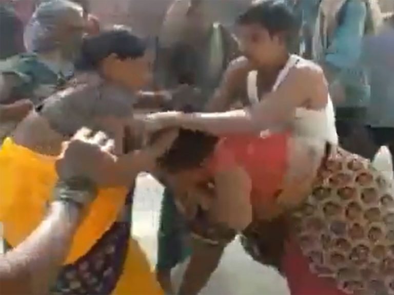 After the Baghpat chaat fight, another street fight video from UP goes viral