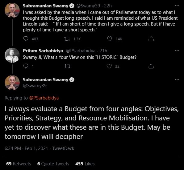 Subramanian Swamy
