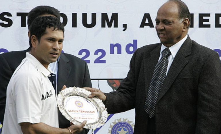 NCP supremo Sharad Pawar ‘advises’ Sachin Tendulkar to exercise caution while speaking on matters outside cricket