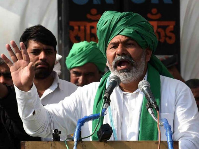 Rakesh Tikait attacks Mamata Banerjee over MSP, to move farmer protests to Bengal too