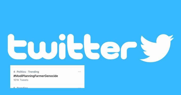 Govt blocks 250 tweets and Twitter accounts that claimed PM Modi was planning farmer genocide