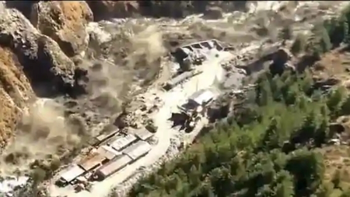 Glacier breaks in Uttarakhand’s Chamoli district causing flash floods, people being evacuated