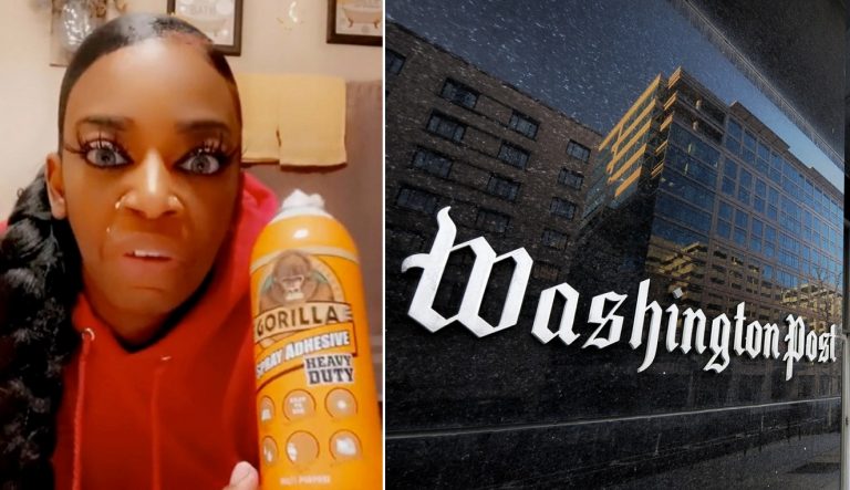 Race-baiting: Washington Post blames ‘systemic racism’ after a black woman knowingly uses superglue on her hair as hair-spray alternative