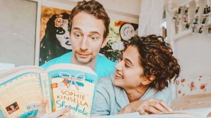 Indian Badminton doubles team coach Mathias Boe lobbies Union MInister Kiren Rijiju to stop the raids against his girlfriend Taapsee Pannu