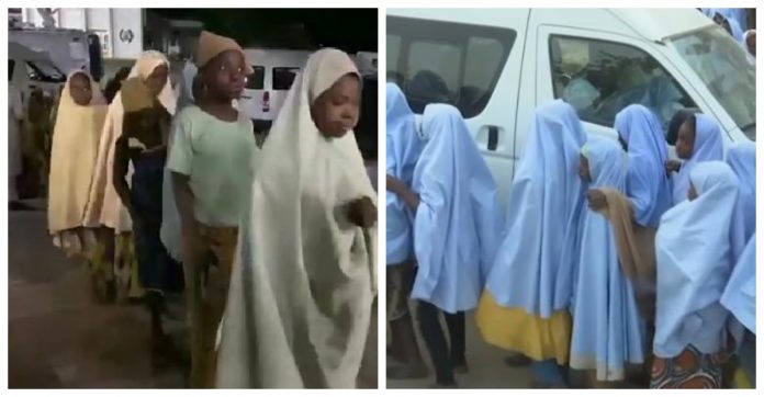 Kidnapped school girls released in Nigeria