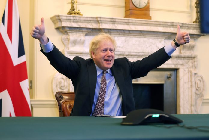 UK PM Johnson to visit India in April