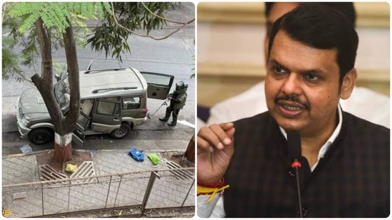 Owner of the explosive-laden car found outside Antilia was in touch with Mumbai Police officer Sachin Vaze: Claims Devendra Fadnavis