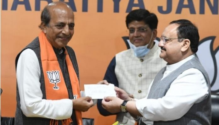 Former TMC heavyweight Dinesh Trivedi joins BJP, ahead of WB polls