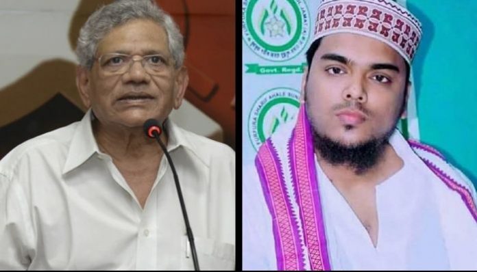 Sitaram Yechury defends Abbas Siddiqui and his threats to kill 50cr Indians