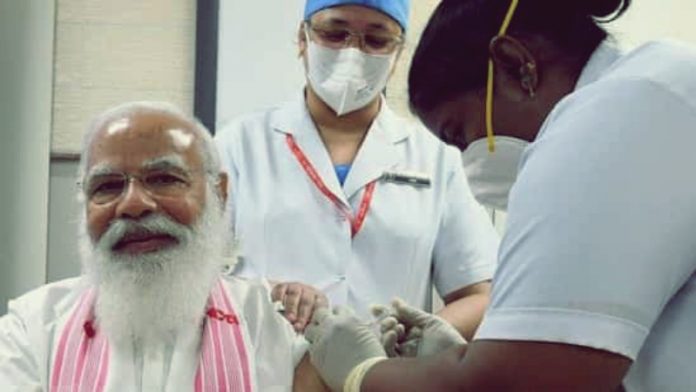 Assamese gamosa, South-Indian nurse and Bharat-made COVAXIN: PM Modi's vaccine symbolism is bound to burn 'liberals'