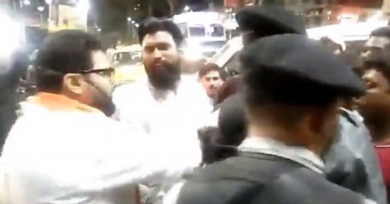 Watch: BJP MP Babul Supriyo harassed by TMC mob led by Wasim Ahmed at Kolkata’s Bhawanipore