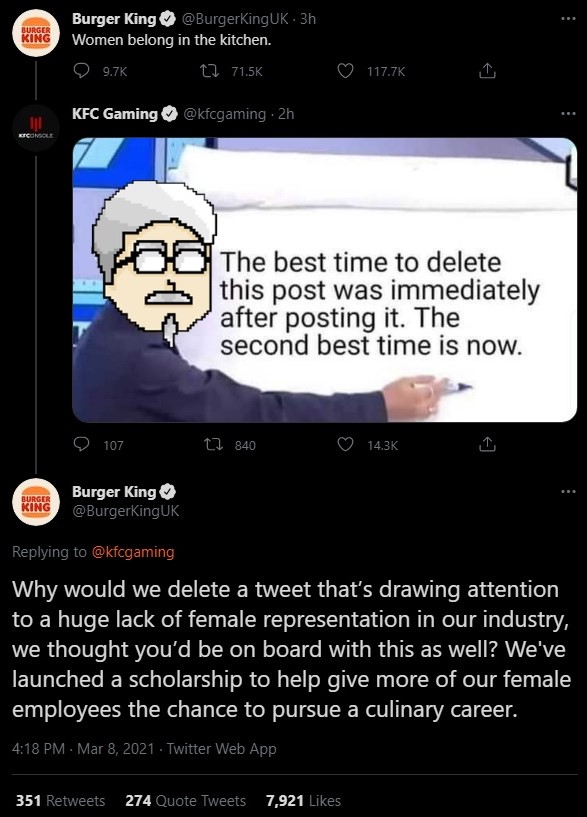 Burger King vs KFC