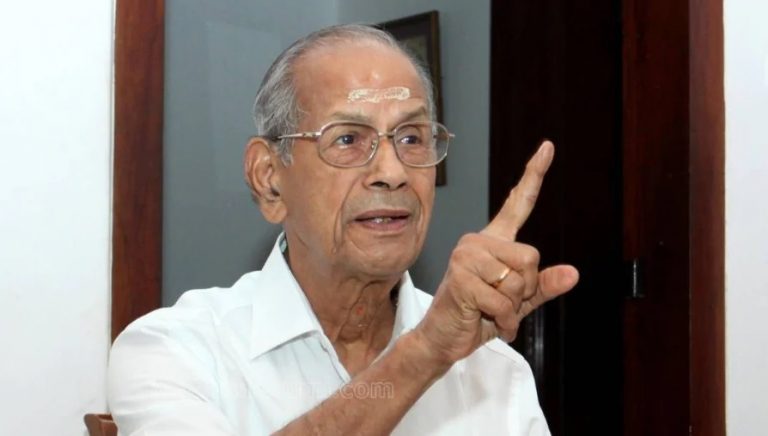 Kerala: BJP declares ‘Metro Man’ Sreedharan as the CM candidate ahead of assembly elections