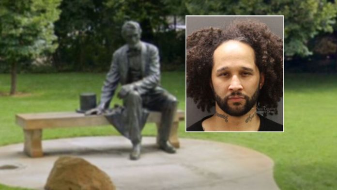 Black Lives Matter leader Terry Wilson arrested in connection with vandalism of Abraham Lincoln statue