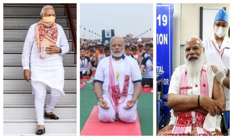 Gamusa, Naga Shawl, Gond Paper Painting and more: Prime Minister Modi promotes women made products on Women’s Day
