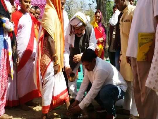 181 tribals in Jharkhand converted back to sarna religion from Christianity